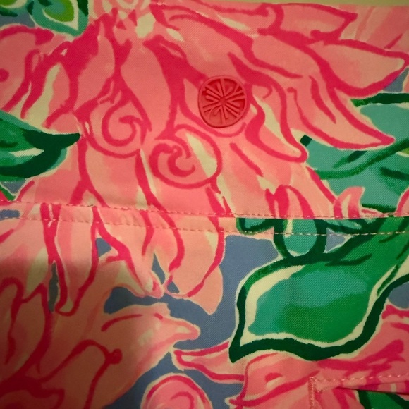 Lilly Pulitzer Luxletic Pink and Green Skirt Brand New without tags - Picture 3 of 5